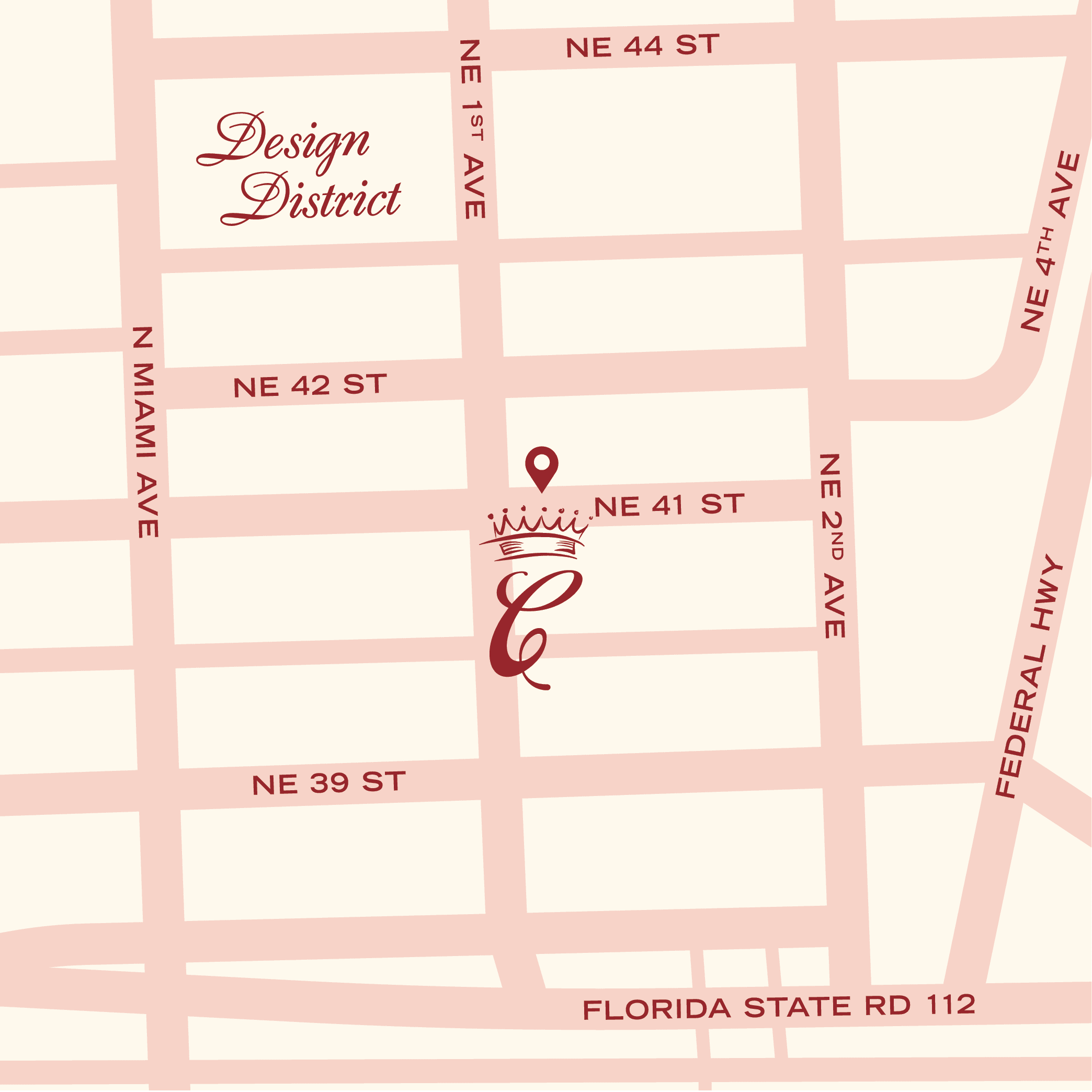 Contessa Miami Map