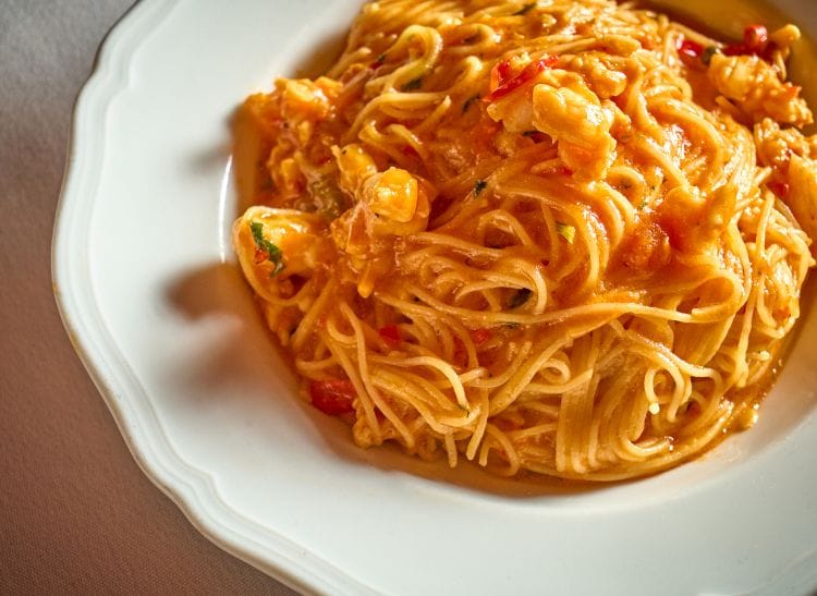 Spicy Lobster Capellini